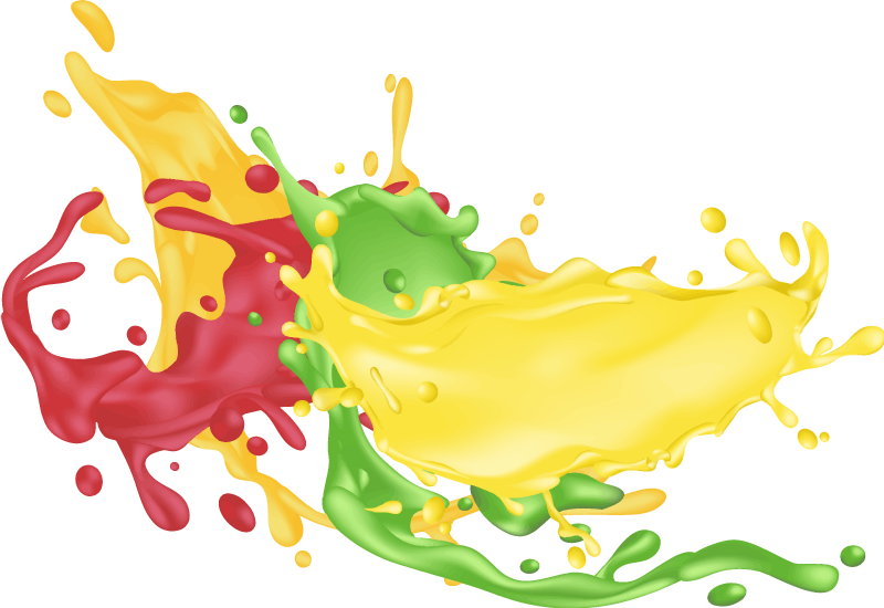 Vinyl teppe geometrisk sprudlende fargeformer - Tenstickers