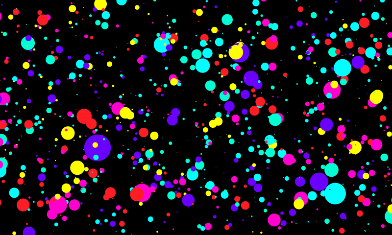 Vinyl teppe geometrisk fargerike boblemønster - Tenstickers