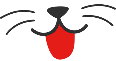 Vinyl teppe spedbarn kattens munn og nese - Tenstickers