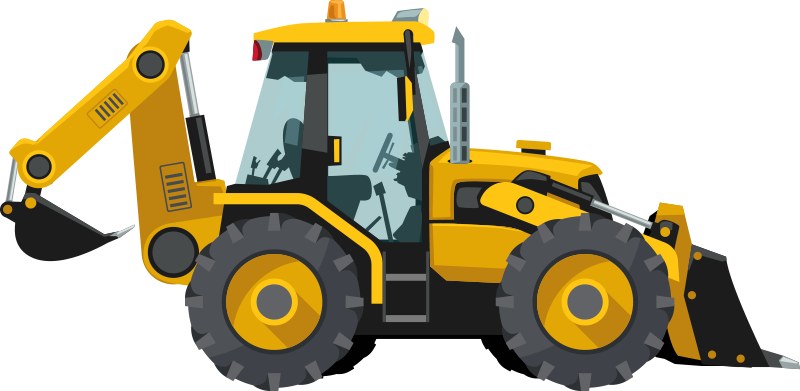 Realistisk traktor vinyl teppe spedbarn - Tenstickers