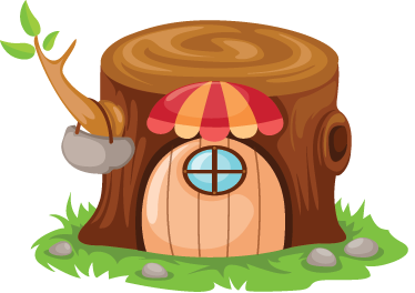 Vinyl teppe spedbarn kistehus - Tenstickers