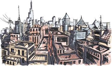 Aquarella by city vinyl teppe soverom - Tenstickers