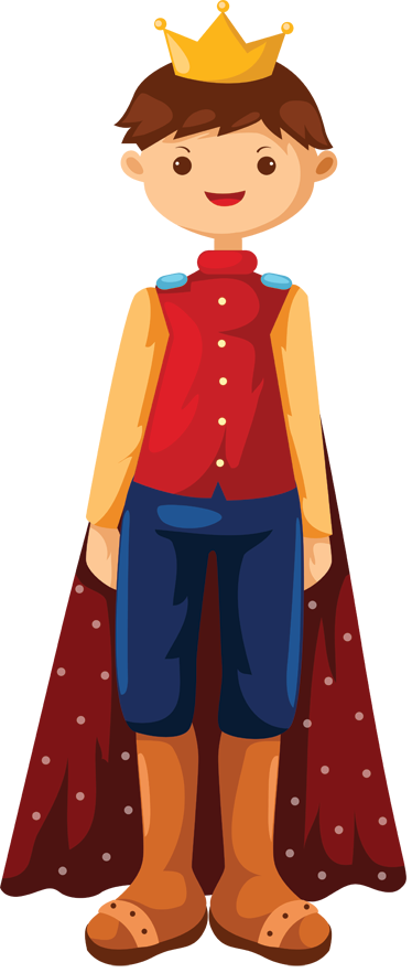 Vinyl teppe spedbarn kongelig illustrasjon - Tenstickers