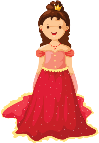 Dronningillustrasjon vinyl teppe spedbarn - Tenstickers