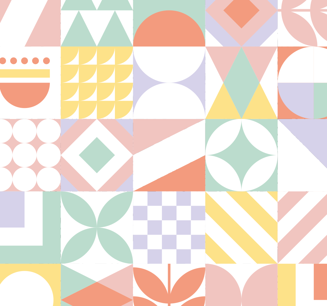 Bad vinyl teppe i uvanlige former - Tenstickers