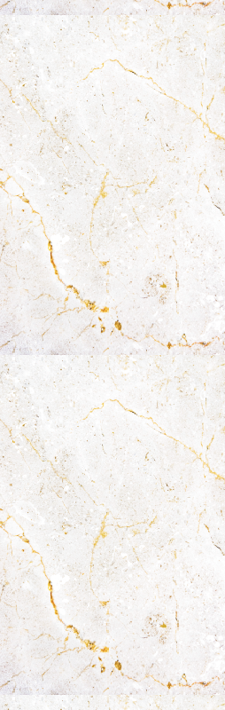 Bad vinyl teppe grå og gull marmor - Tenstickers