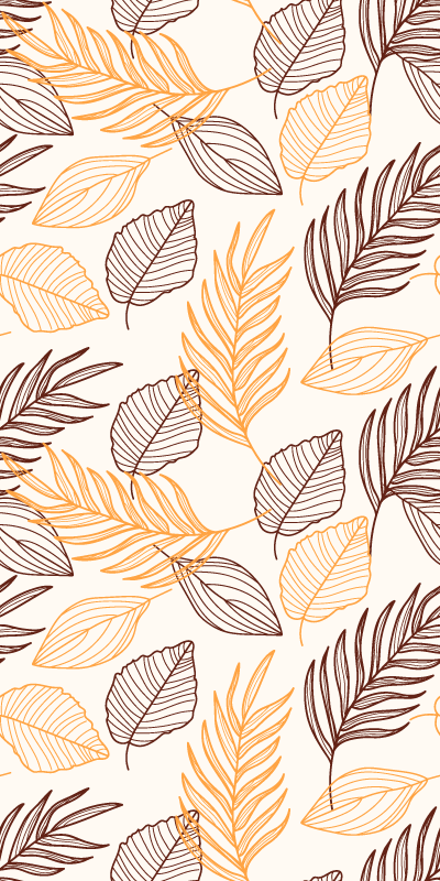 Bad vinyl teppe med design av gyllen kornmønster - Tenstickers