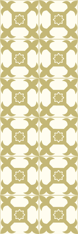 Lyst elegant flis mønster bad vinyl teppe - Tenstickers