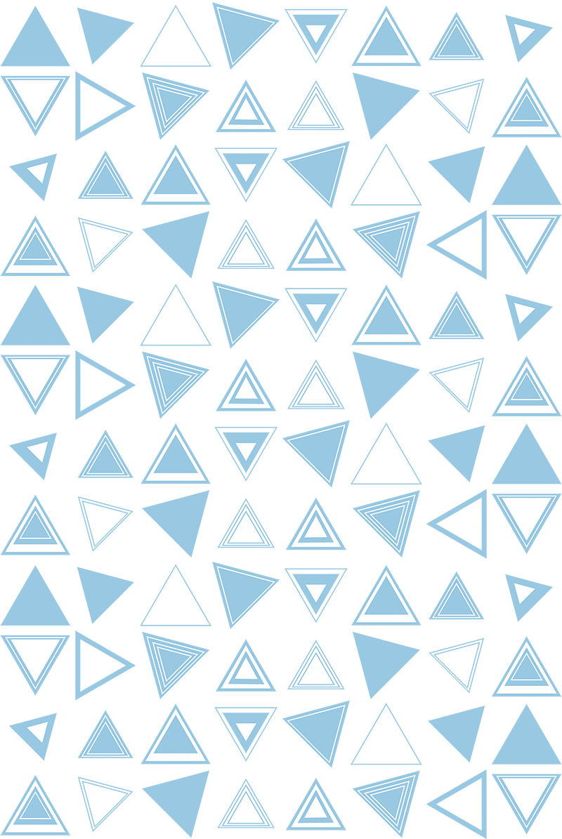 Bad vinyl teppe med trekantet flis klistremerke - Tenstickers