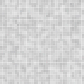 Bad vinyl teppe hvit grå flis mosaikk - Tenstickers