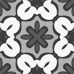 Bad vinyl teppe hydraulisk grå gracia stil - Tenstickers