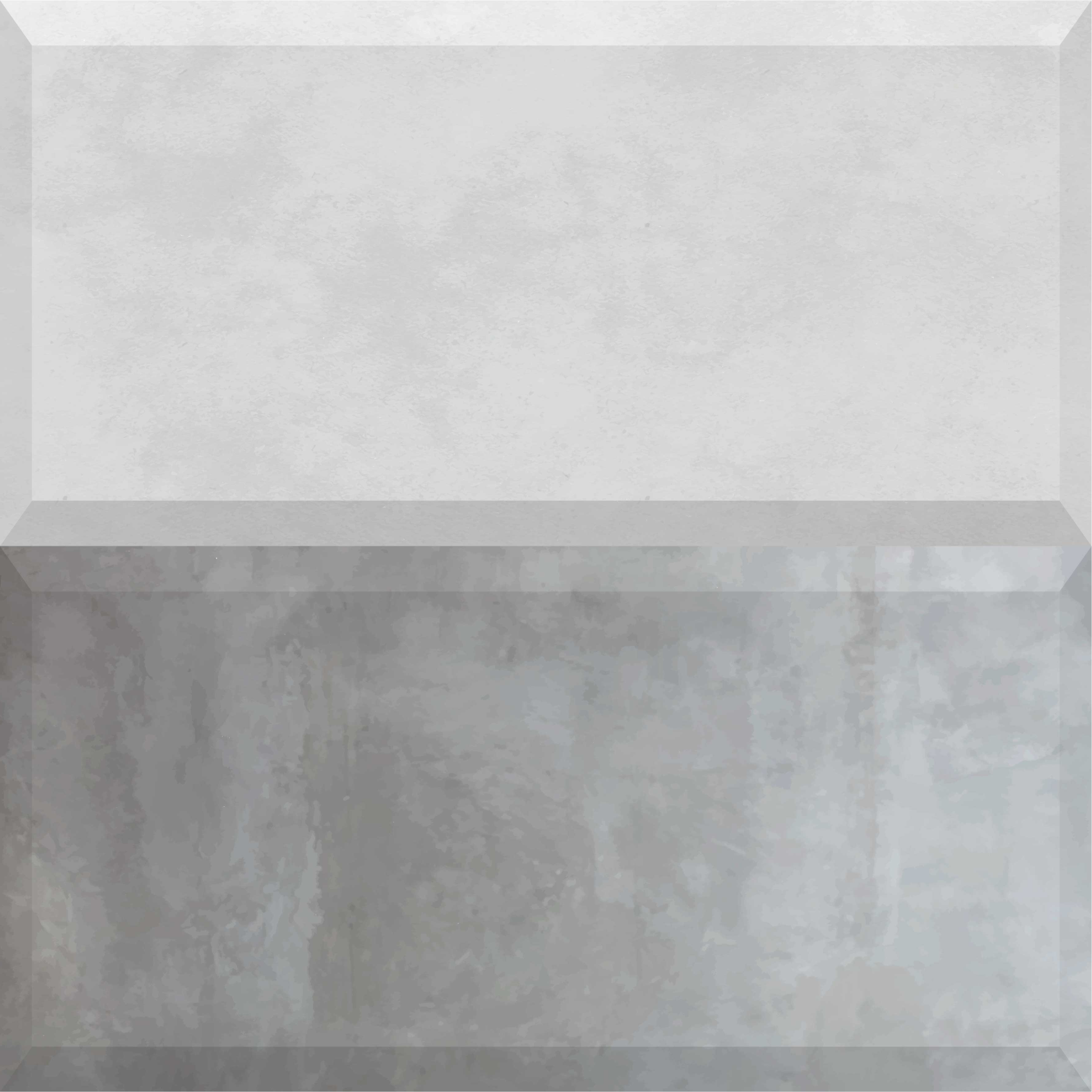 Bad vinyl teppe i sementflisdesign - Tenstickers