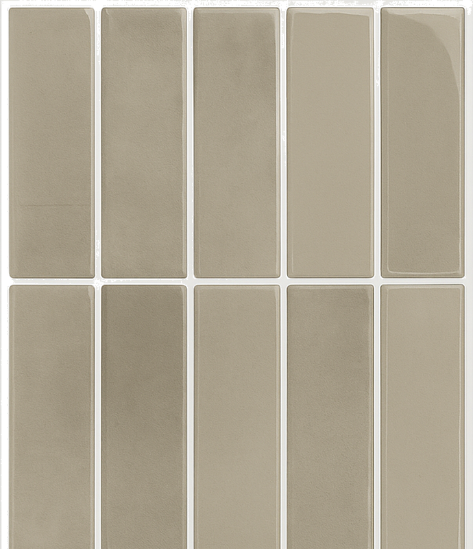 Bad vinyl teppe linear stone natur - Tenstickers