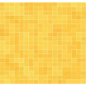 Vinyl teppe kjøkken detalj gulldekor mosaikk - Tenstickers