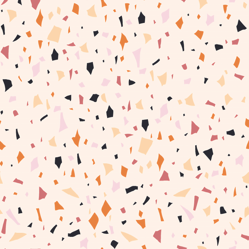 Vinyl teppe kjøkken grå terrazzo ark - Tenstickers