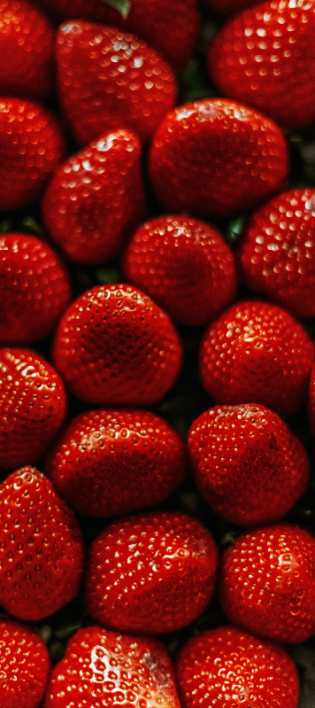 Jordbær vinyl teppe kjøkken - Tenstickers