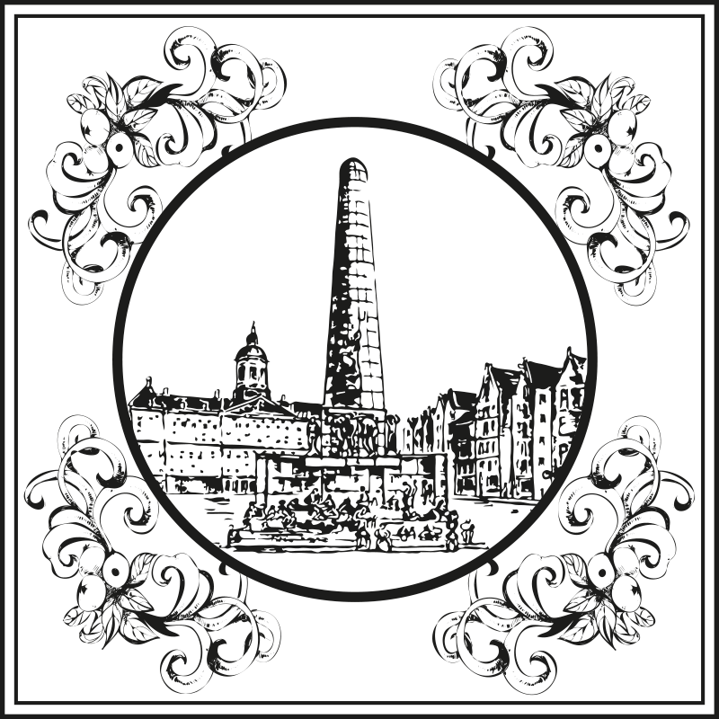 Vinyl teppe kjøkken amsterdam damplassen - Tenstickers