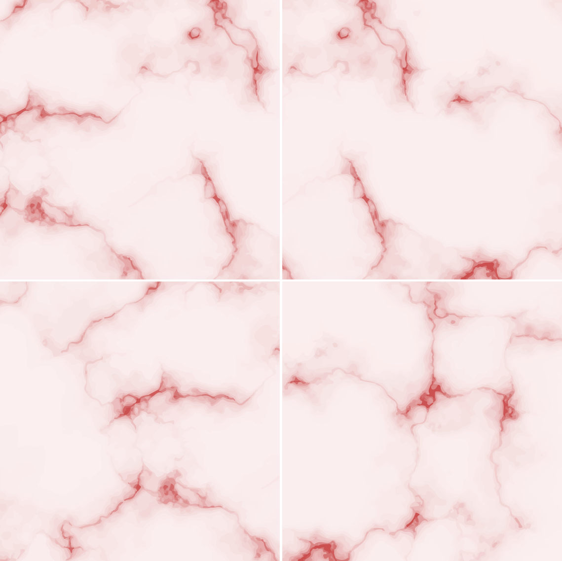 Vinyl teppe kjøkken marmorfliser - Tenstickers