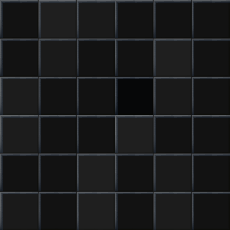 Vinyl teppe kjøkken svarte små fliser - Tenstickers