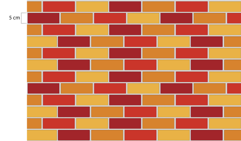 Vinyl teppe kjøkken i varme nyanser - Tenstickers