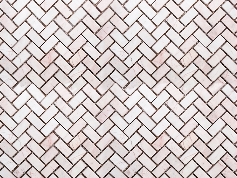 Vinyl teppe kjøkken fiskebensmarmorkeramikk - Tenstickers