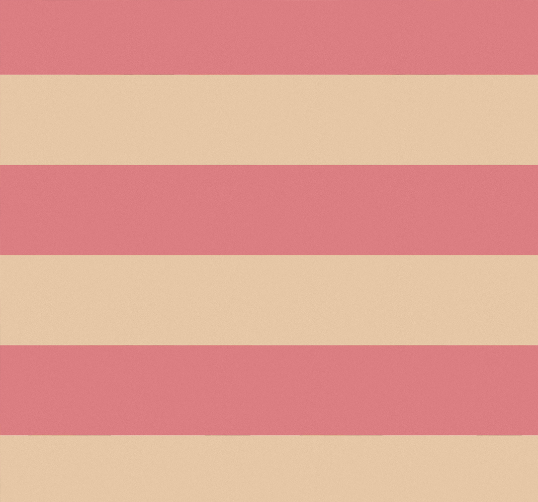 Rosa horisontale striper vinyl teppe kjøkken - Tenstickers