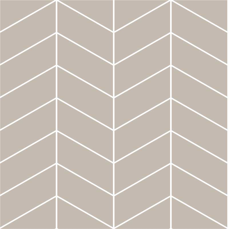 Vinyl teppe kjøkken skandinavisk stil beige og hvit - Tenstickers