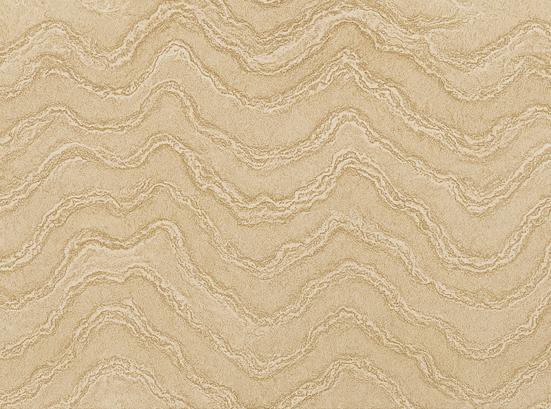 Vinyl teppe soverom i beige og gull marmor effekt - Tenstickers