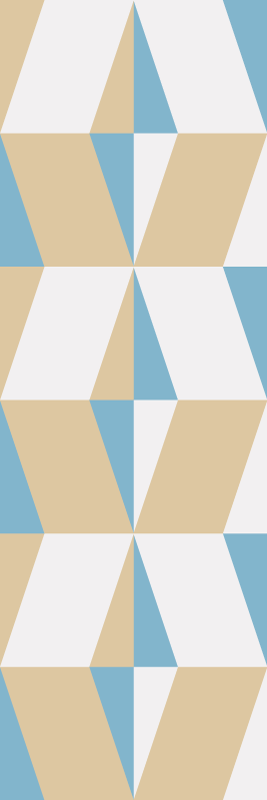 Geometriske minimalistiske former vinyl teppe kontor - Tenstickers