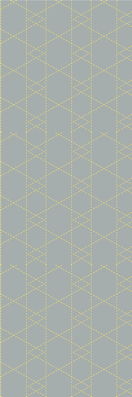Vinyl teppe soverom pantone origami trekanter - Tenstickers