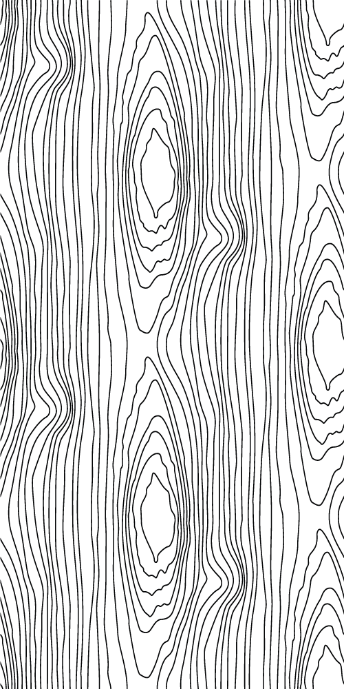 Vinyl teppe soverom svarte naturstriper - Tenstickers