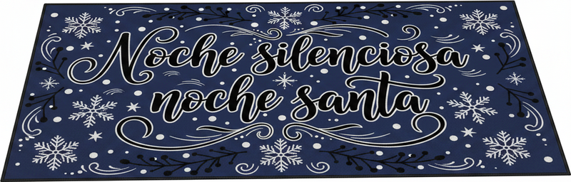 Vinyl teppe soverom stille natt hellige natt - Tenstickers