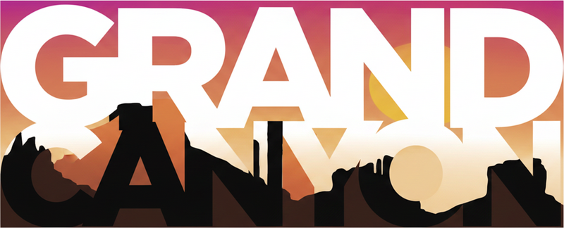 Vinyl teppe soverom grand canyon - Tenstickers