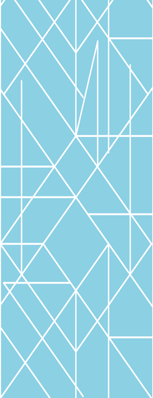 Vinyl teppe nordisk geometrisk mosaikk - Tenstickers