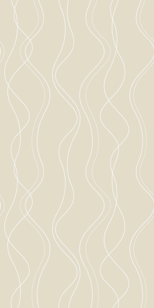 Vinyl teppe nordisk hvit og beige kunstmønster - Tenstickers
