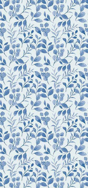 Faded leaves ny nostalgi stil vinyl teppe natur - Tenstickers