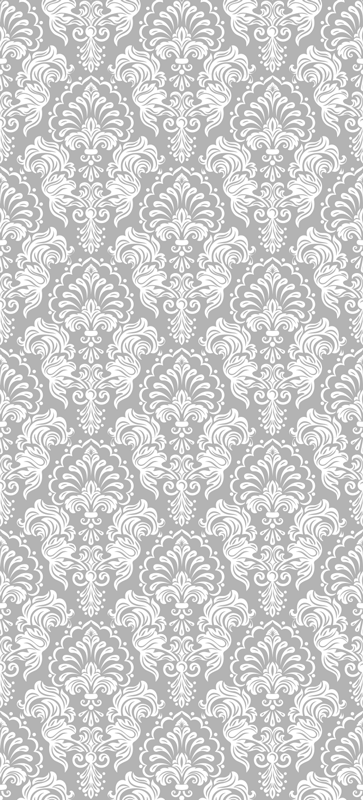 Vinyl teppe vintage damask stil uten sømmer - Tenstickers