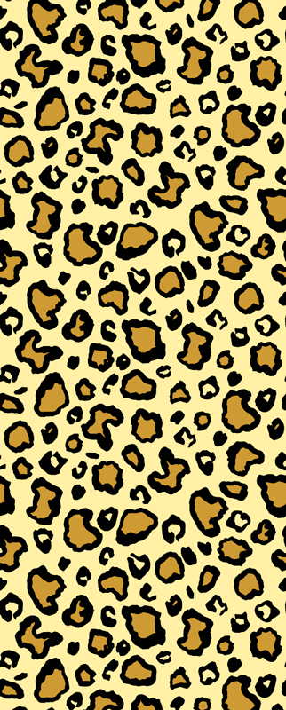 Vinyl teppe dyr leopardmønster klassisk design - Tenstickers