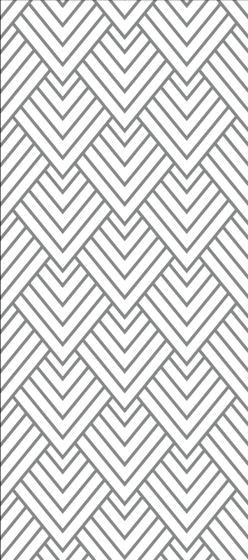 Geometrisk hvit trekant mønster vinyl teppe tekstur - Tenstickers