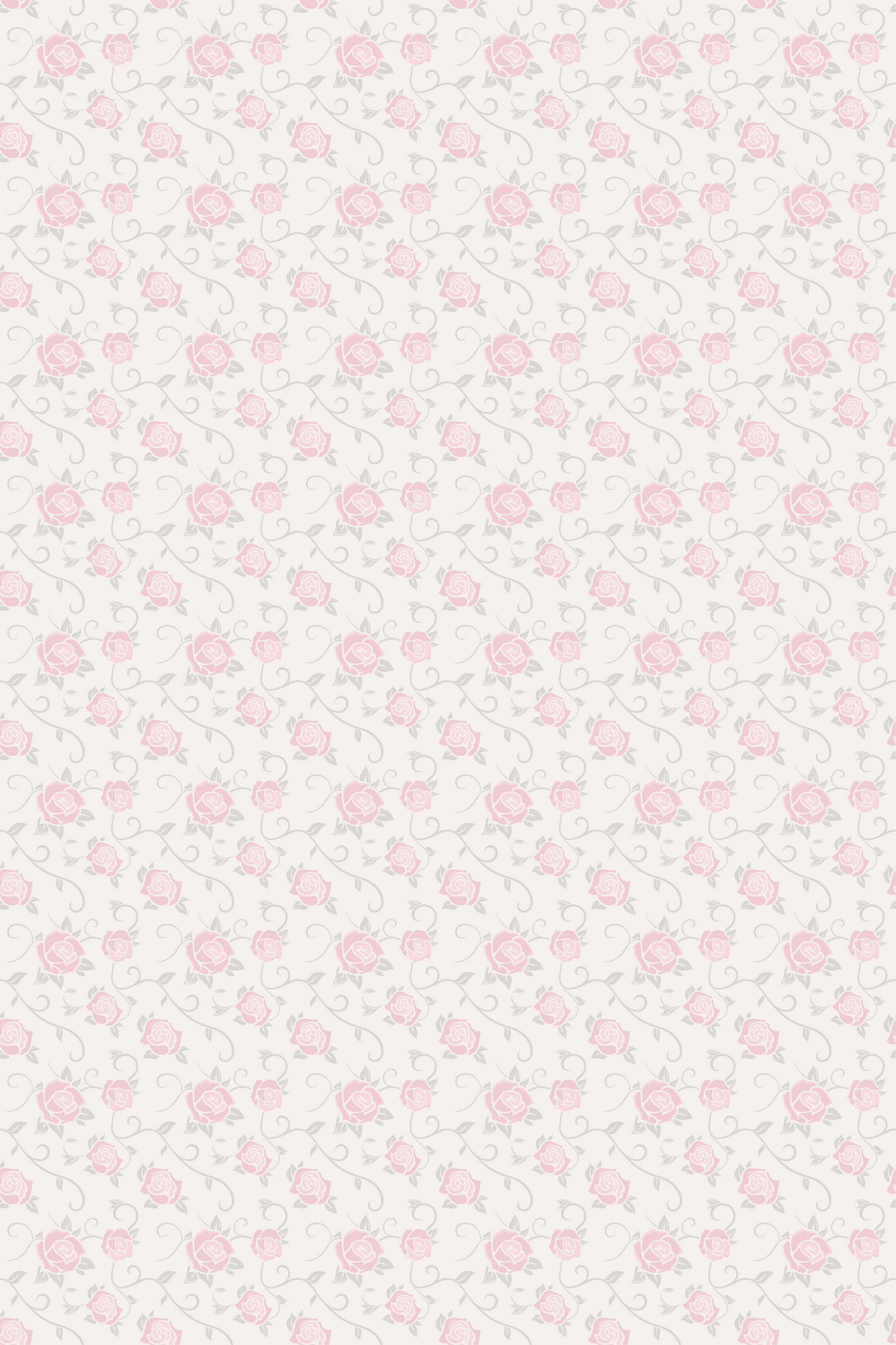 Vinyl teppe vintage små blomster stil - Tenstickers