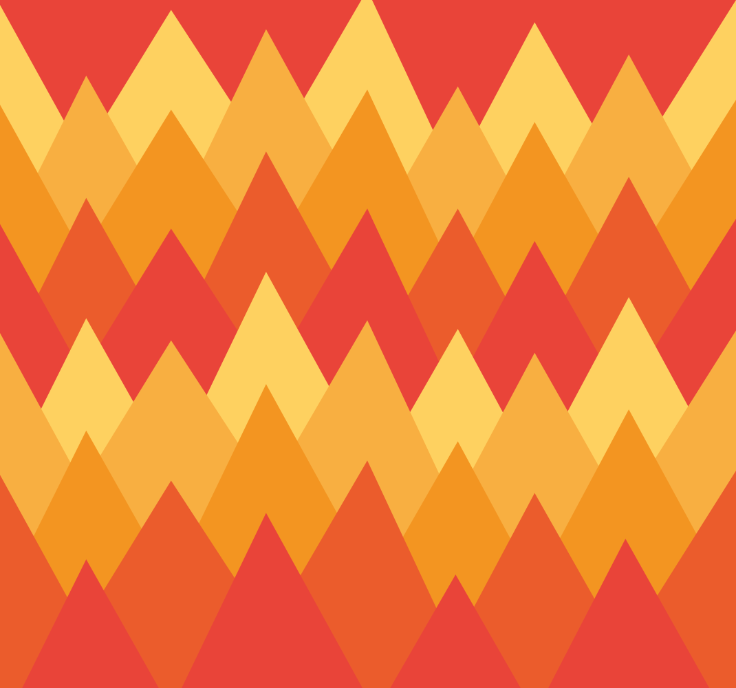 Vinyl teppe vintage geometriske abstrakte fjell - Tenstickers