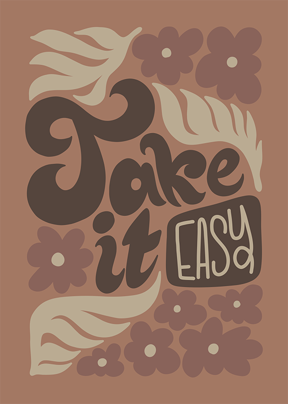 Vinyl teppe sagn og tekster ta det med ro - Tenstickers