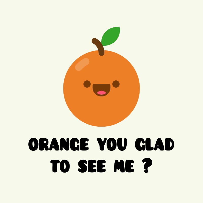 Morsom sitat med oransje vinyl teppe sagn og tekster - Tenstickers