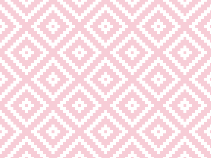 Vinyl teppe tekstur rosa firkanter geometrisk mønster - Tenstickers