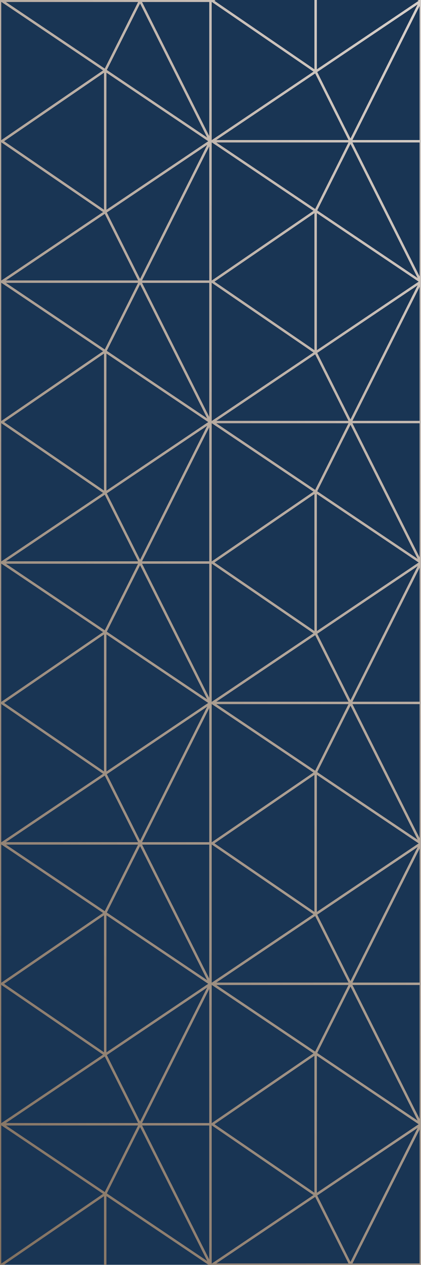 Vinyl teppe stue geometrisk trekantprisme - Tenstickers