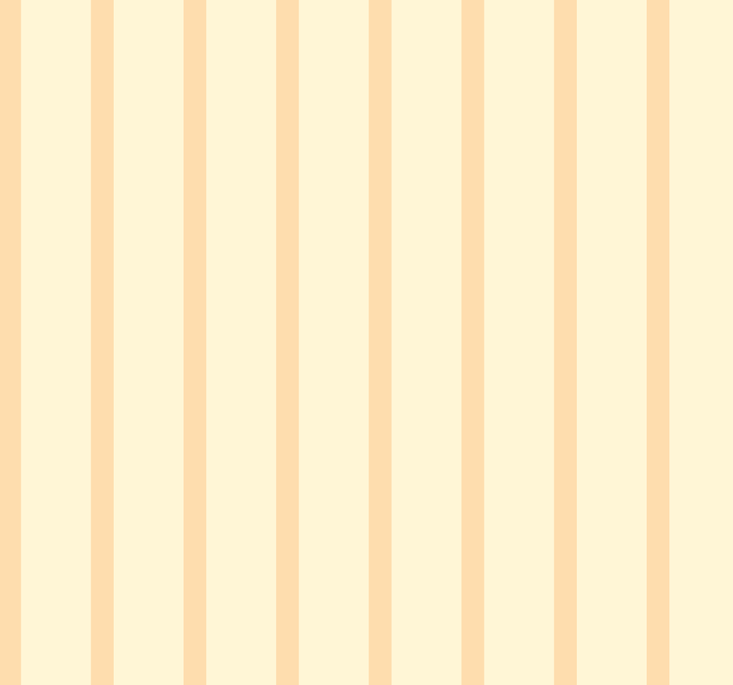 Vinyl teppe midtgang tynne beige vertikale striper - Tenstickers
