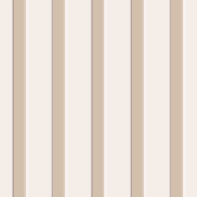 Vinyl teppe midtgang beige striper - Tenstickers