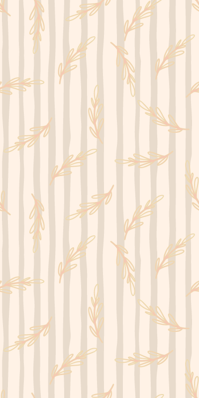 Vinyl teppe midtgang i elegant beige - Tenstickers