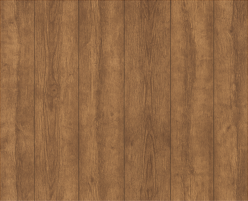 Vinyl teppe brun rustic valnøtt treplank - Tenstickers