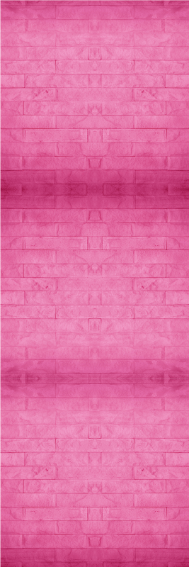 Vinyl teppe rosa intens rosa mur - Tenstickers